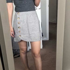NWOT Abercrombie & Fitch Stripped Skirt